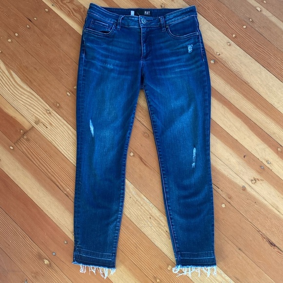 Kut from the Kloth Dianna Skinny Jeans 4 Petite - Picture 1 of 6
